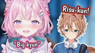Not even Koyori could resist handsome Risu-kun!