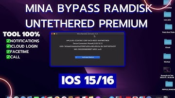 Mina Ramdisk bypass iOS 15/16 signal | Sync iTunes | siri