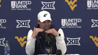 #WVU head coach Neal Brown Presser 4/4/24. #HailWV