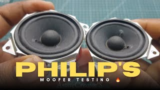 Philips Woofer Speaker 🔊🔥 Full Testing 🔥✅#woofer #woofertest #wooferspeaker #diy #aspirecreators 