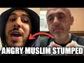 Angry muslim learns allah is a human being debate  sam shamoun