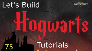 Lets Build Hogwarts in Minecraft Tutorials Part 75, The Main Entrance Part 1