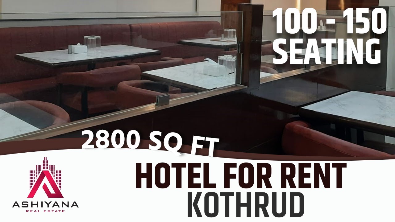 Spacious Furnished Restaurant For Rent At Kothrud Near Paud Road Pune