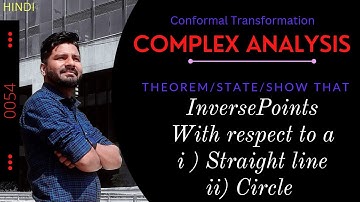 Inverse point with respect to a straight line and respect to a circle.