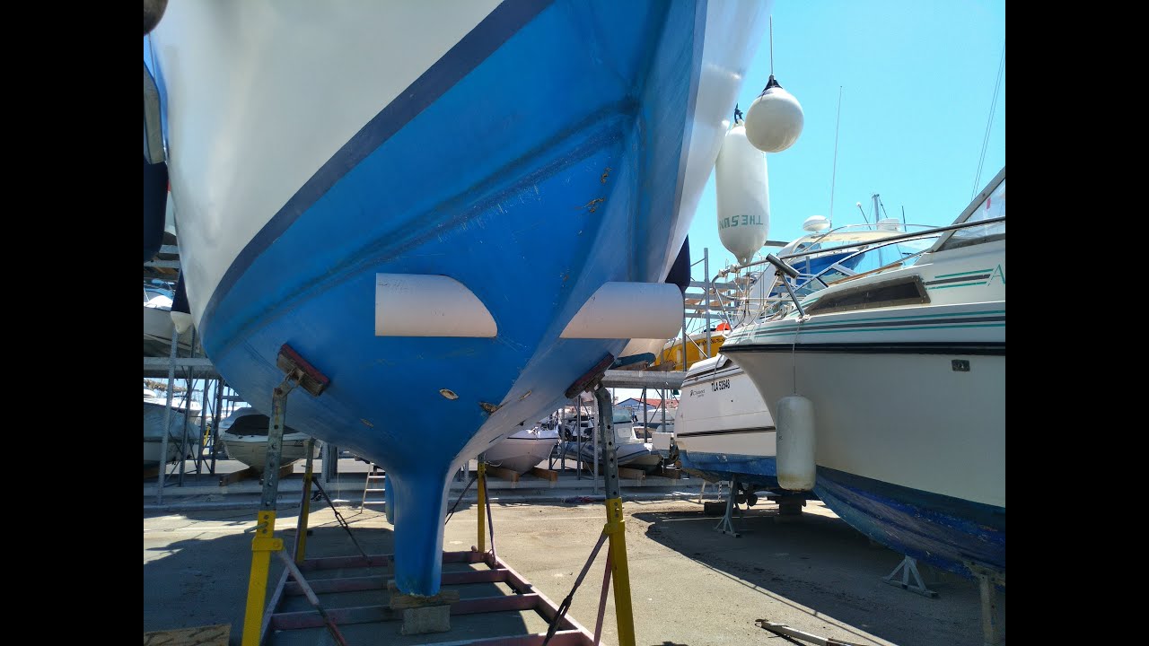 installation d'un propulseur d'étrave✌️⛵⛵✌️☀️👍⏯️👍