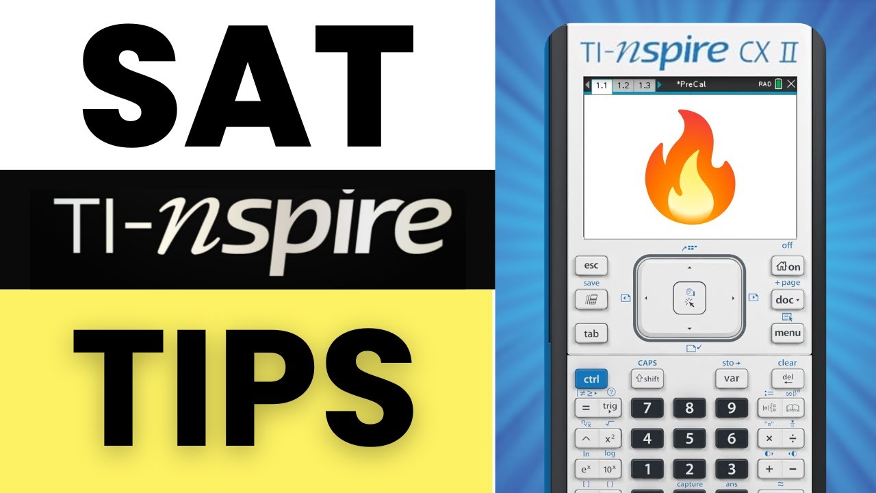 TI-Nspire CX II SAT Calculator Tricks You NEED to Know! - YouTube
