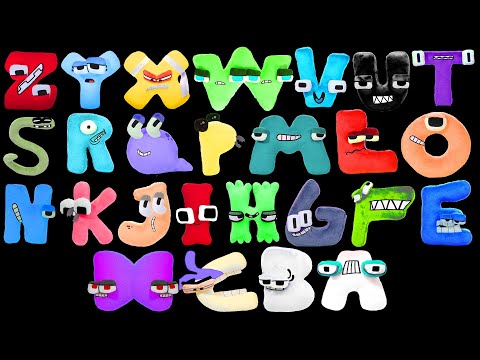 Alphabet Reverse Plush toy (All Letter..)