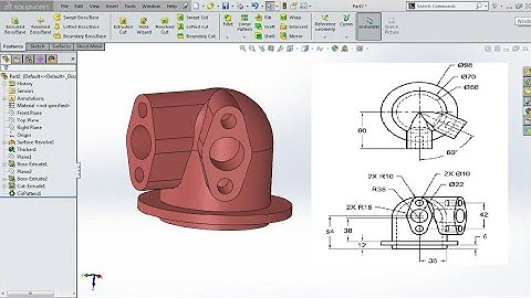 Solidworks practice drawings for surface revolve , thicken , circular pattern (8 min)