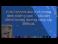Sữa Fohepta Sữa dành cho người bệnh gan