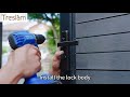 WPC Composite Gate Installation – Durable, Stylish, and Low-Maintenance