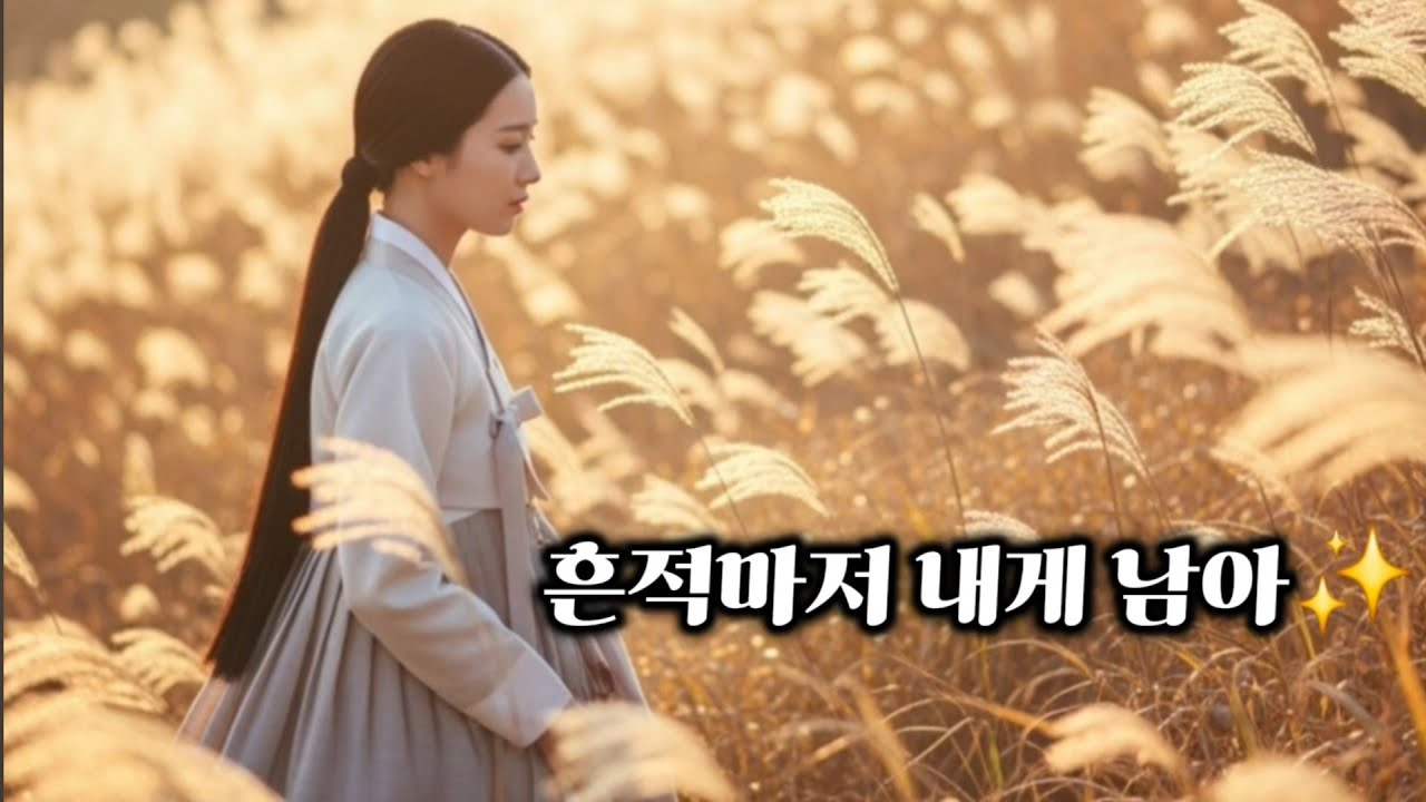 흔적마저 내게 남아🌛지울수 없는 사랑의 아픔🎵퓨전감성트로트