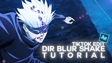 Directional Blur Tutorial | After Effects Tutorial