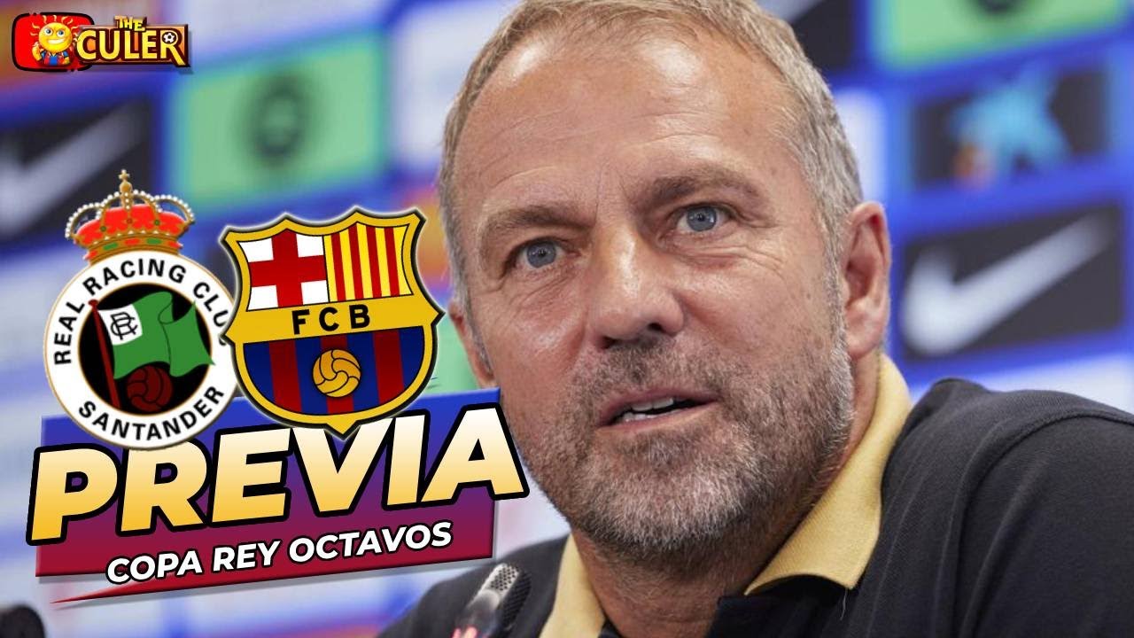Rueda prensa HANSI FLICK: RACING SANTANDER v FC BARCELONA