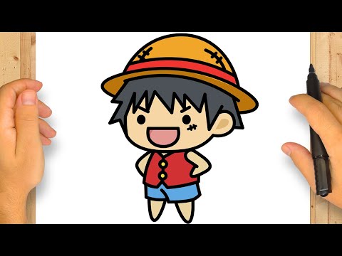 Luffy - One Piece  Desenho de ninja, Tutoriais de desenho anime