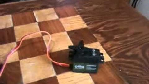 RC OMG Low voltage Brushless servo .flv