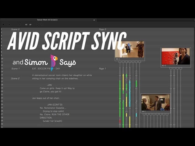 Avid Media Composer Script Sync