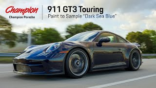 Paint to Sample 911 GT3 Touring in Dark Sea Blue