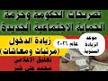 زيادة الأجور حزمة الحماية الاجتماعية الجديدة بعد تصريحات الحكومة موعد الزيادة السنوية تعليق الإعلام 