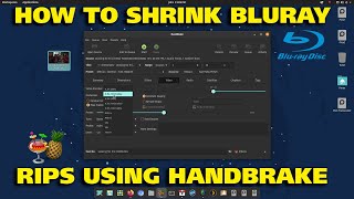 How to Shrink a Bluray Rip while Preserving the Quality using Handbrake
