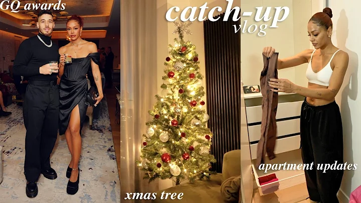 CATCH UPGQ awards, putting up the tree, beauty maintenance, flat updates + how i straighten my hair