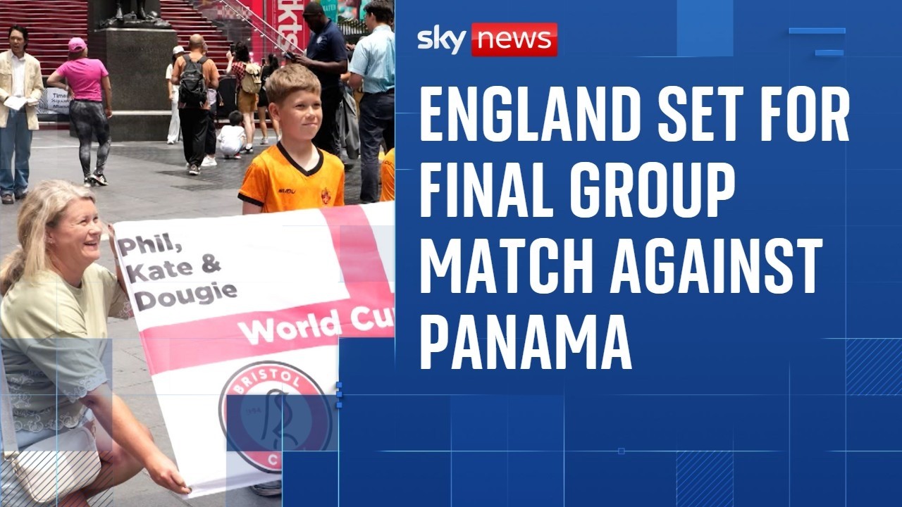 Injury blow for England as fans prepare for World Cup match against Panama
