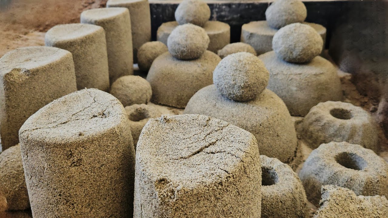 ASMR - 🔥 New Soft & Silky Sand Textures: Crumbling in Bubbling 💦 & Gentle Floor Crushing