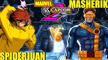 MvC2 Mvci Umvc3 SPIDERJUAN vs MASHERIK pt 2