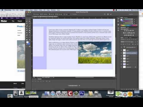 Web Design - Creating a Mockup - Part 2