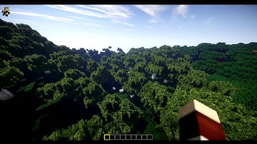 Minecraft 1.7.10 graphic (chunk) visual bug