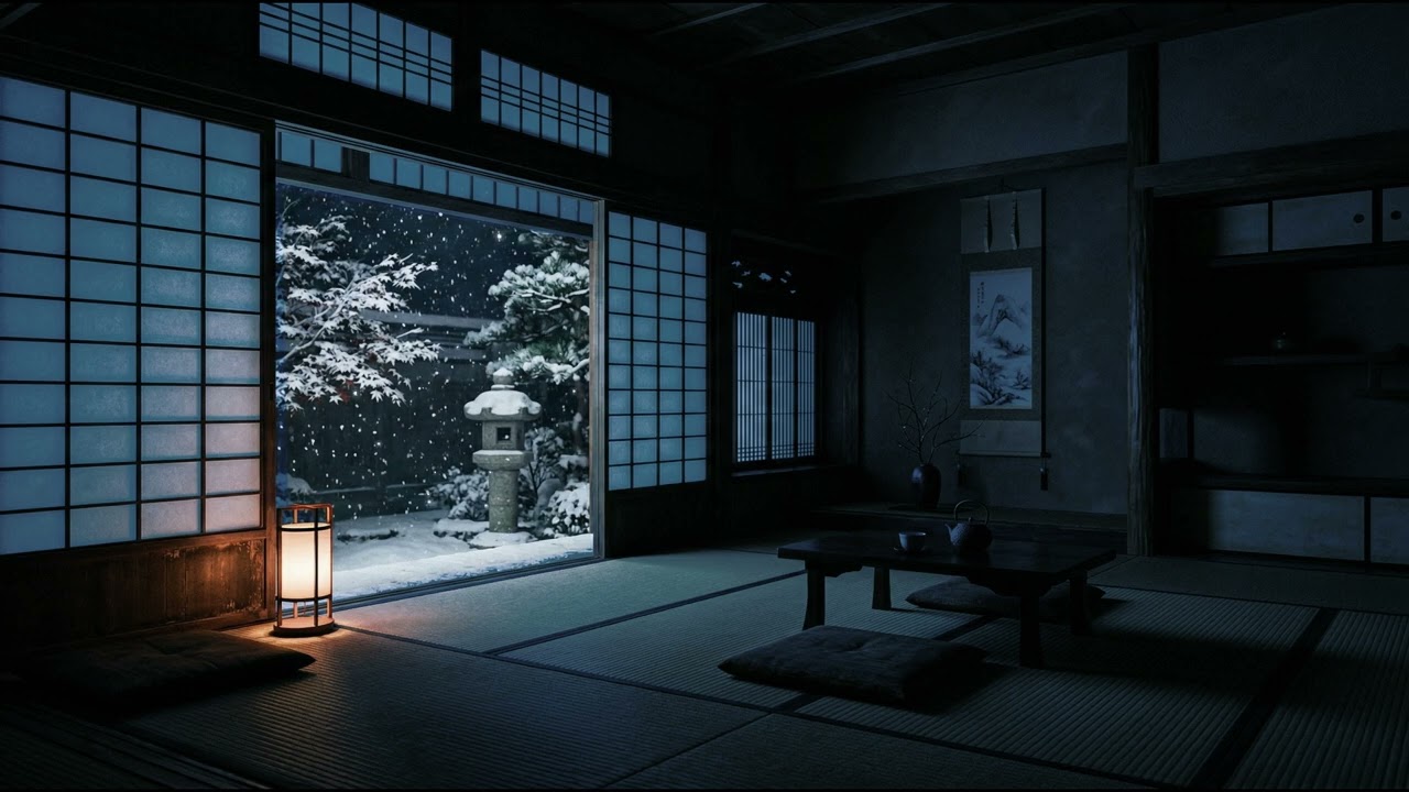 8 Hours – Silent Ryokan Night for Restful Sleep