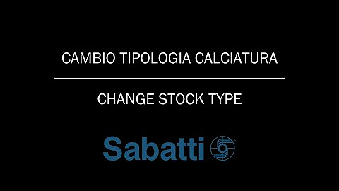 cambio calciatura / change stock