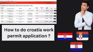 "Croatian Work Permit Guide for Third-Country Nationals | Step-by-Step Application Process" screenshot 4