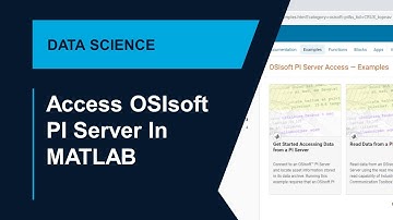 How to Access an OSIsoft PI Server Using Industrial Communication Toolbox