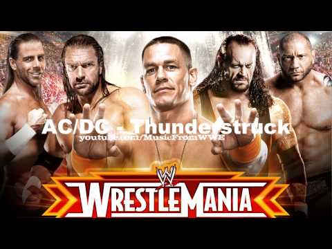 Official WWE WrestleMania XXVI Theme Song: AC/DC - Thunderstruck - YouTube