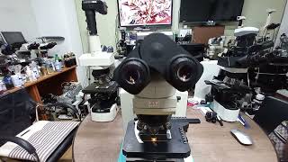 NIKON ECLIPSE E600 TRINOCULAR CCD POLARIZING MICROSCOPE. 니콘 이클립스 E600  3안CCD  편광현미경.