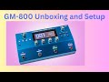 Boss gm800 unboxing and setup