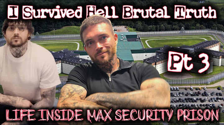 Pt 3 I Survived Hell Brutal Truth About Life Inside Massachusetts’ Maximum Security Prison