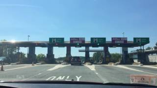 Driving through Toll Booths