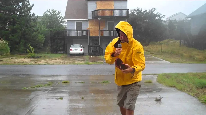 Danny Modlin reporting on Irene