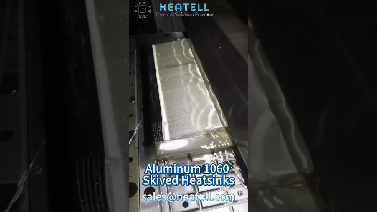 1060 Aluminum Skived heatsinks | 