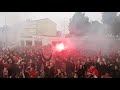 Cortège avant match Brest - Niort