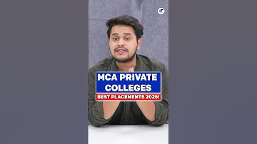 🤩Best Placement MCA Private Colleges 2025💰BIT,VIT & SRM Placements🤑#shorts #mca #mcacolleges