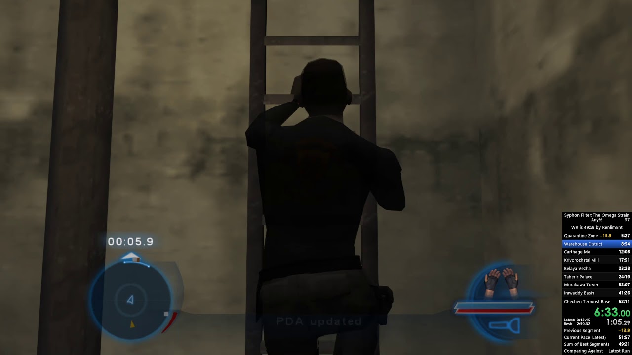 Siphon Filter: The Omega Strain Speedrun | Any% | 