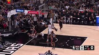 Charles Bassey insane dunk