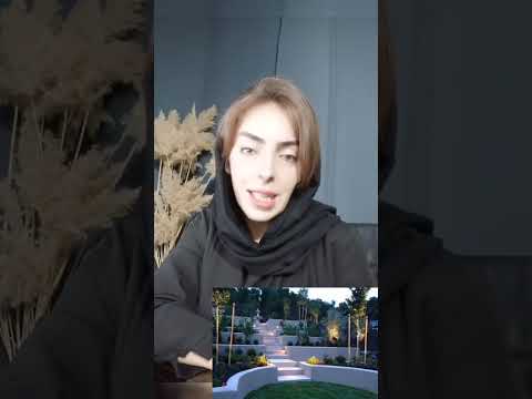 ویلا در زمین شیب دار