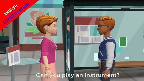 English conversation - can and can