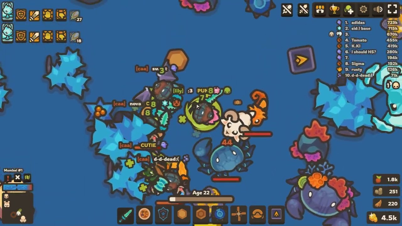 taming.io triple & kill comp