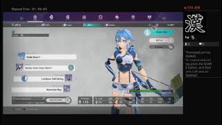 SWORD ART ONLINE Alicization Lycoris Playthrough