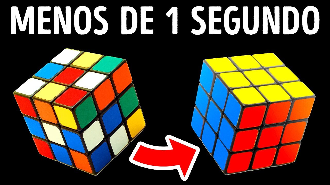 Você pode resolver o cubo de Rubik em menos de 3 segundos e mais fatos interessantes