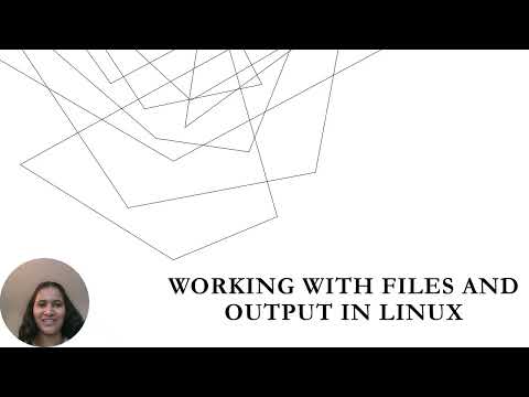 Working with Files and Output in Linux - YouTube